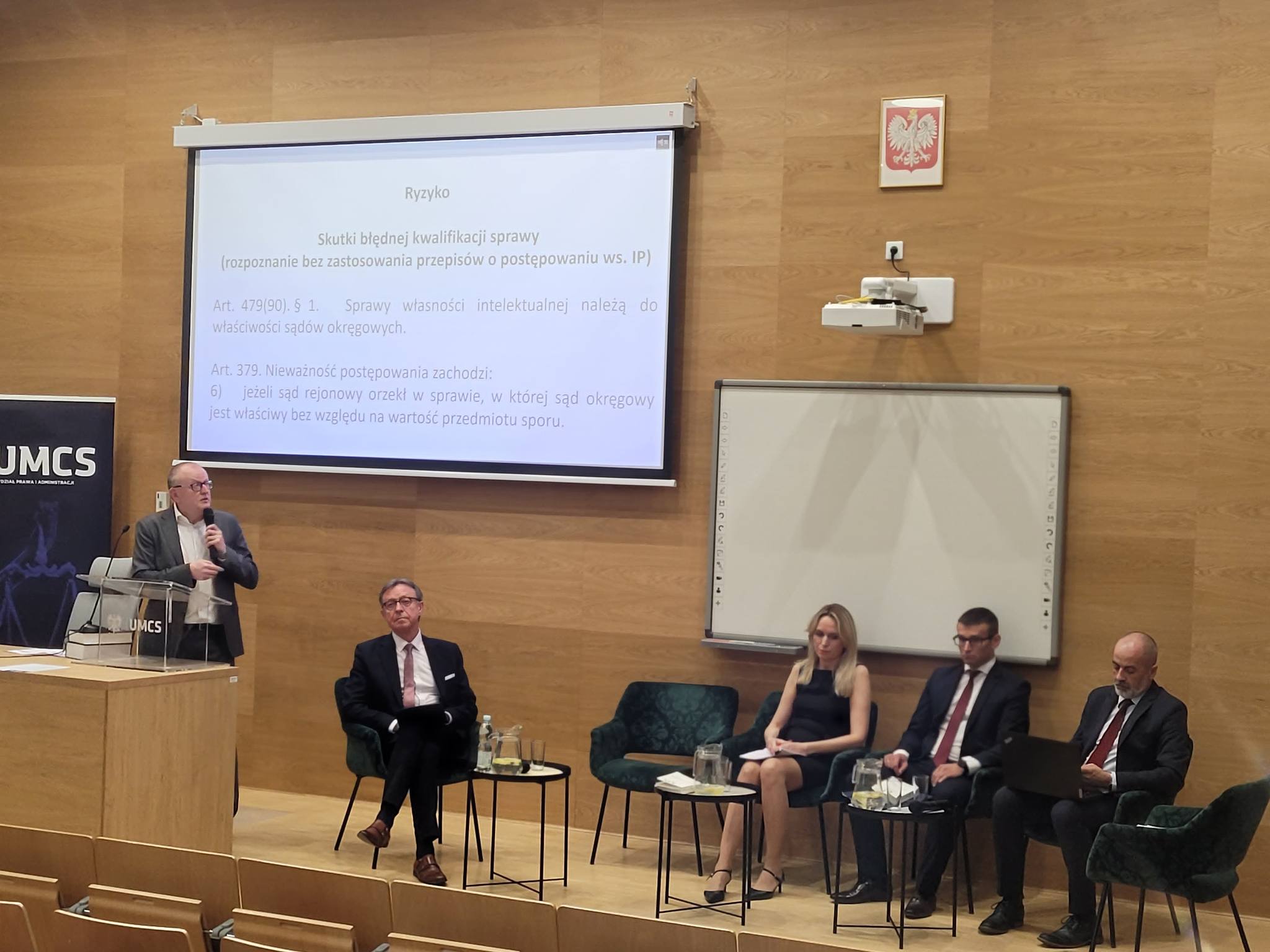 Konferencja naukowa pod tytułem Własność intelektualna dzisiaj i jutro