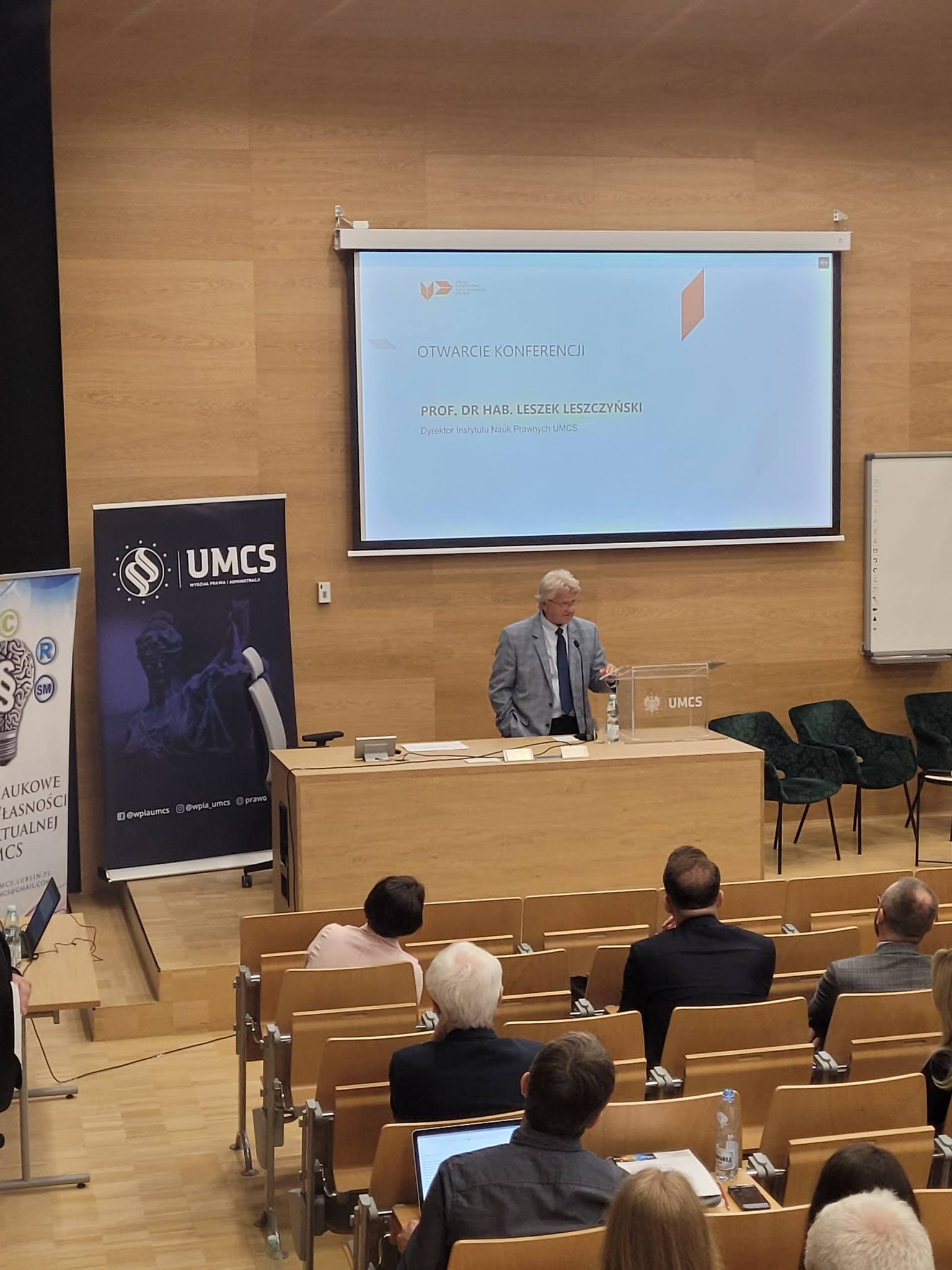 Konferencja naukowa pod tytułem Własność intelektualna dzisiaj i jutro