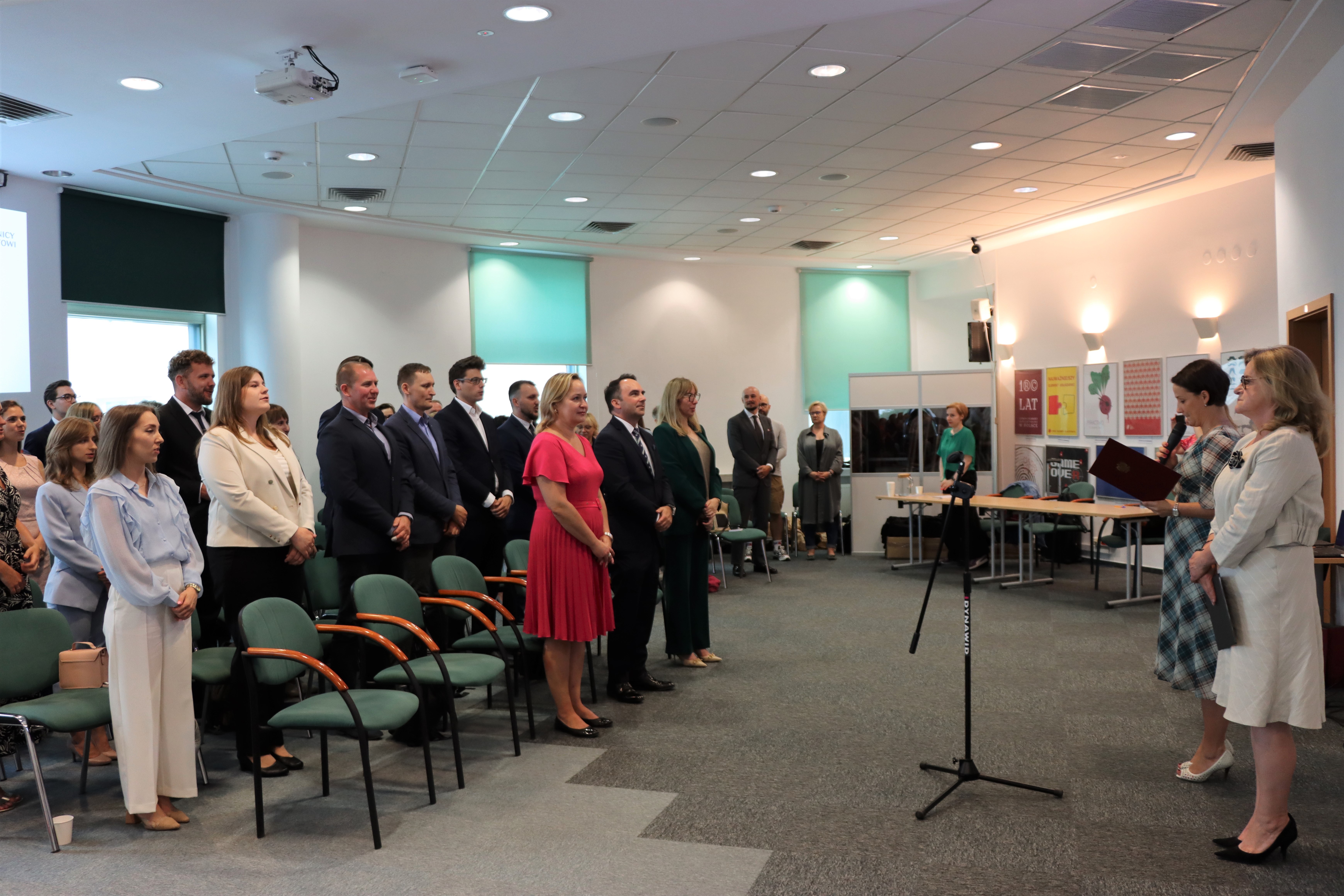 Ślubowanie rzeczników patentowych w siedzibie UPRP