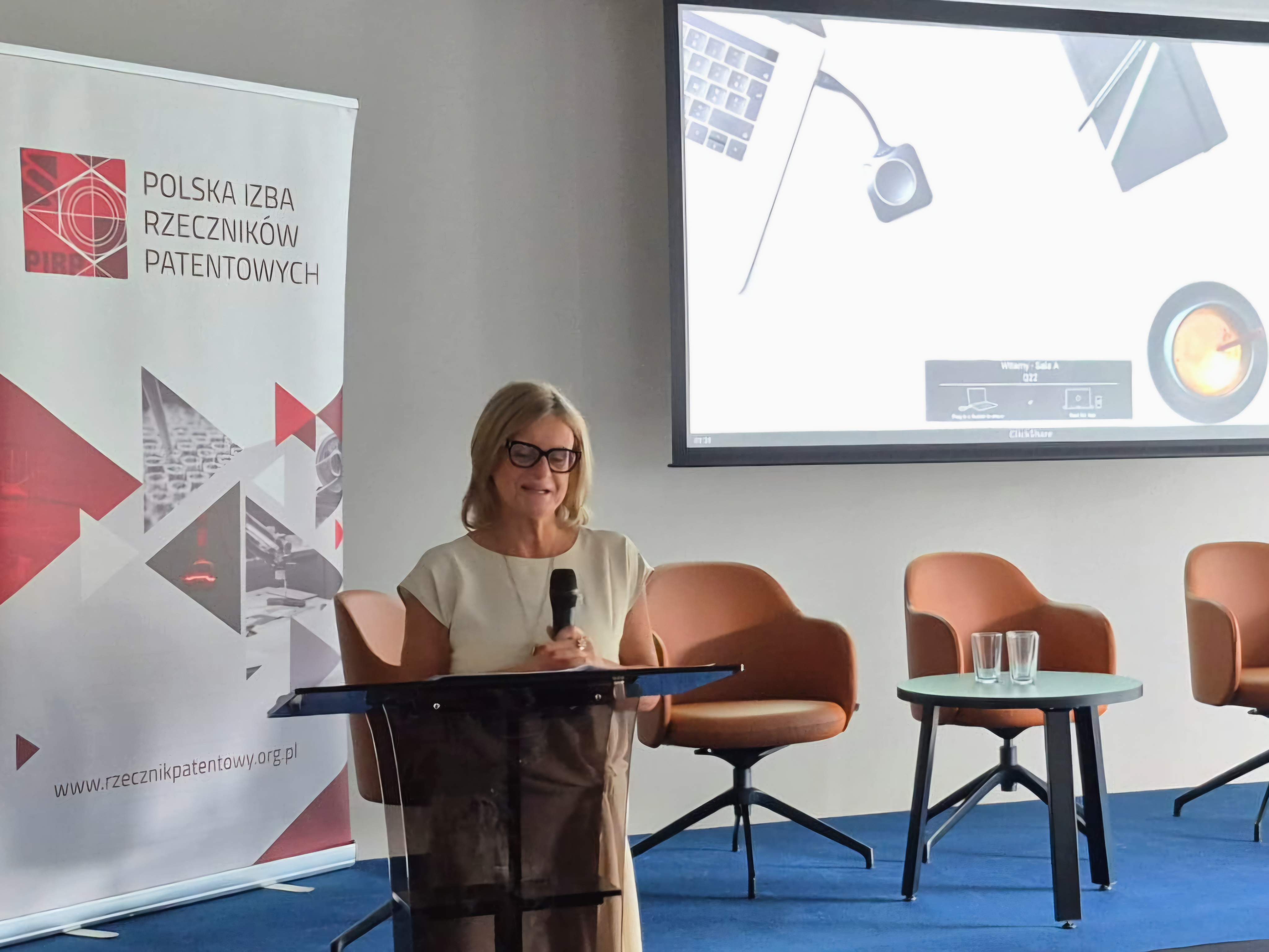 Kierownictwo Urzędu Patentowego RP na konferencji z okazji Dnia Rzecznika Patentowego