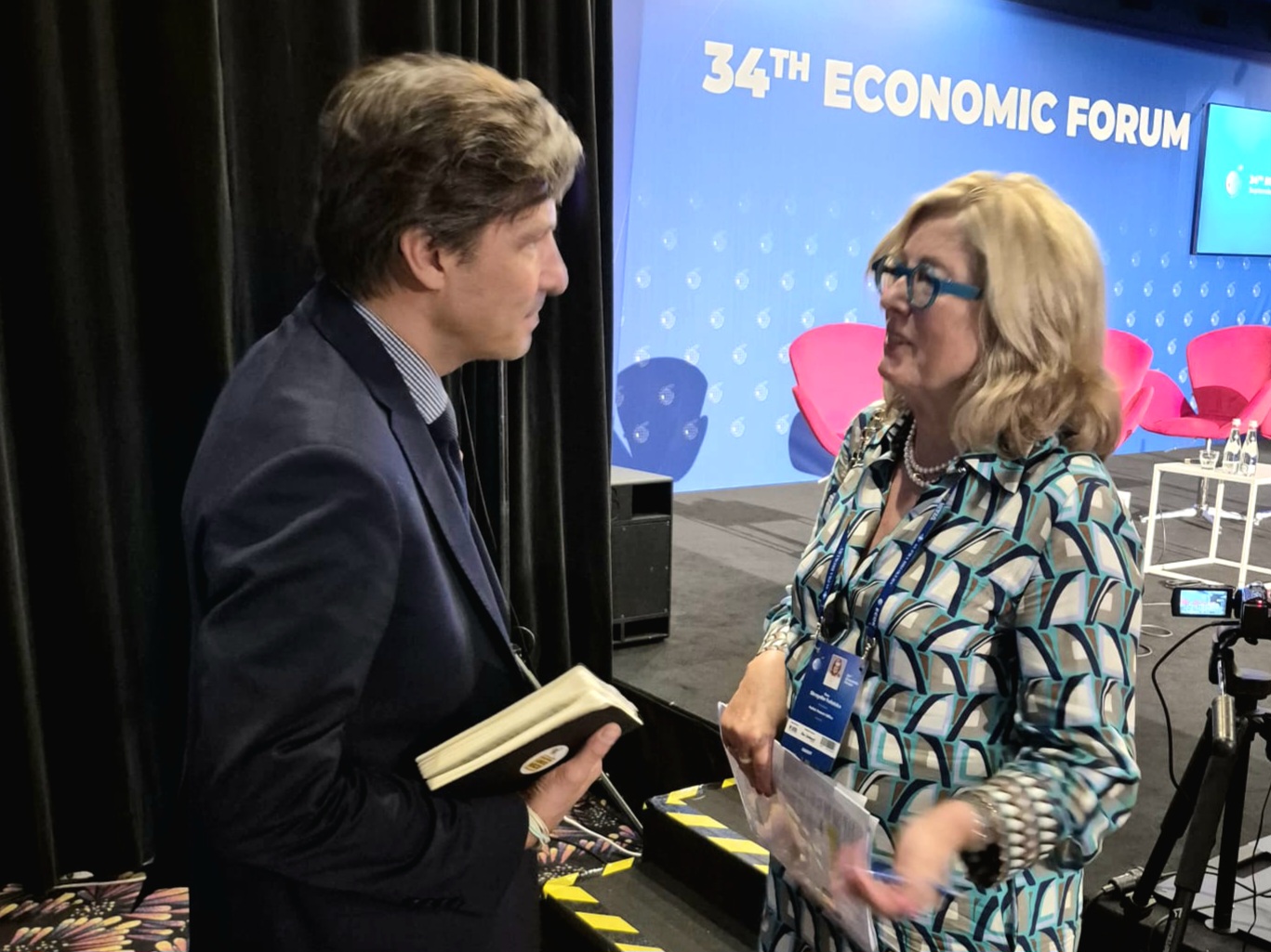 Prezes Ewa Skrzydło-Tefelska reprezentowała Urząd Patentowy RP na XXXIV Forum Ekonomicznym w Karpaczu