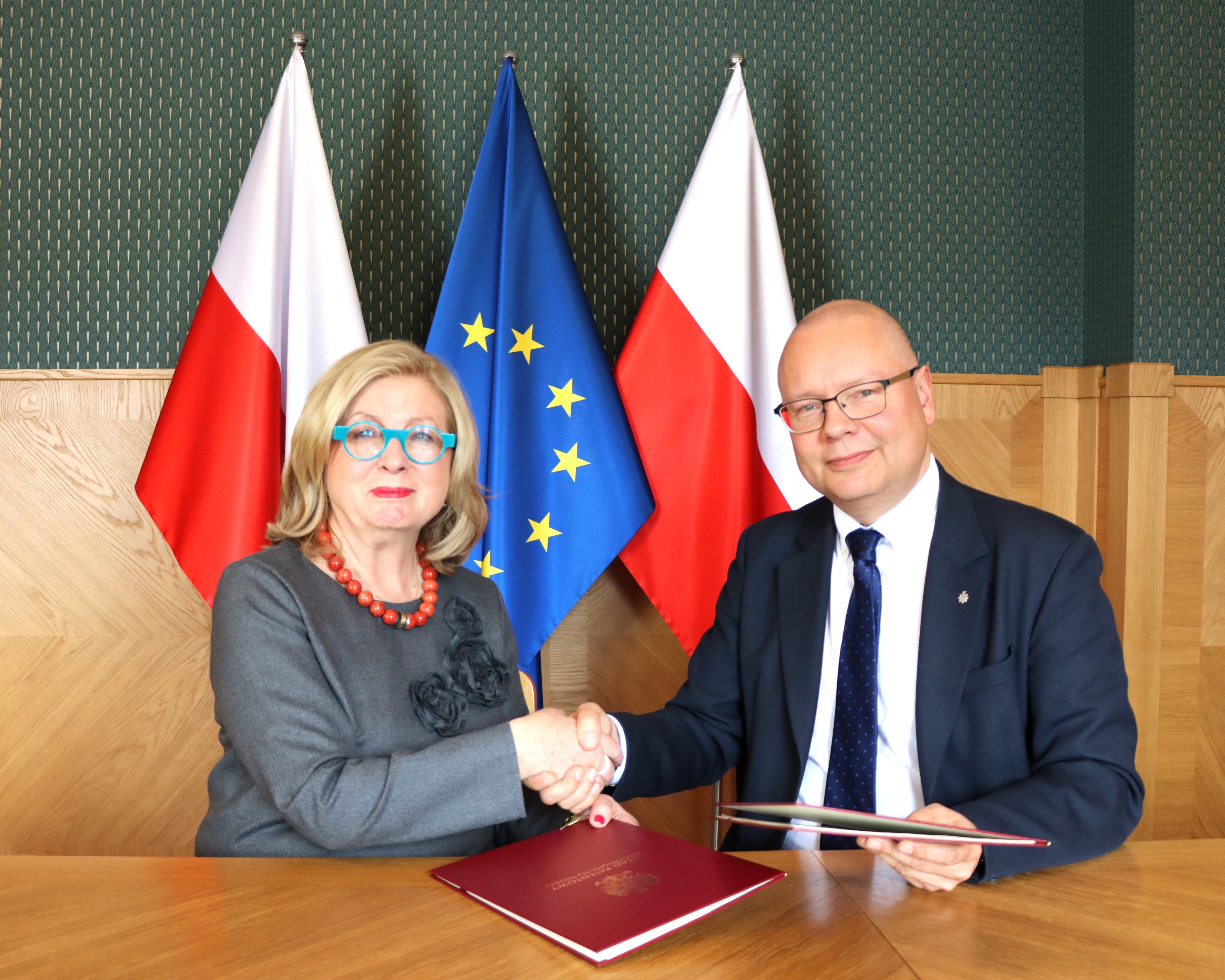 Podpisanie porozumienia o współpracy między Urzędem Patentowym RP a Politechniką Częstochowską