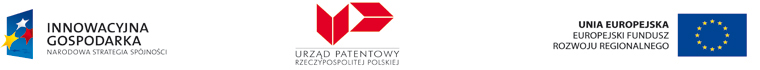 Innowacyjna Gospodarka Urząd Patentowy Rzeczypospolitej Polskiej Unia Europejska