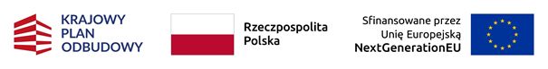 Baner z napisem krajowy plan odbudowy rzeczpospolita polska sfinansowano przez unię europejską next generation eu